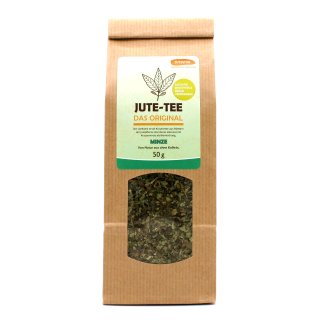 Jute-Tea Mint Paper Pouch